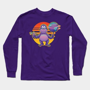 Bonzi Buddy Vaporwave (BonziBuddy) Long Sleeve T-Shirt